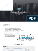 Slide 1: Finanzas Estratégicas