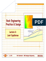 Rock Engineering Rock Engineering Practice & Design Practice & Design