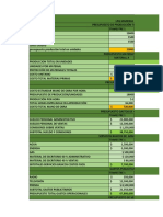 Presupuesto LPQ Madera