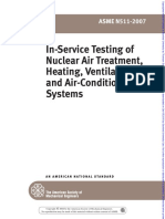 In-Service Testing of Nuclear Air Treatment, Heating, Ventilating, and Air-Conditioning Systems