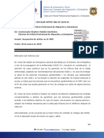 DPPME-006-03-2020-AJ, Cierre de Visitas en El CARC PDF