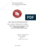 Mid-Term Internship Report: Foreign Trade University Faculty of Accounting and Auditing