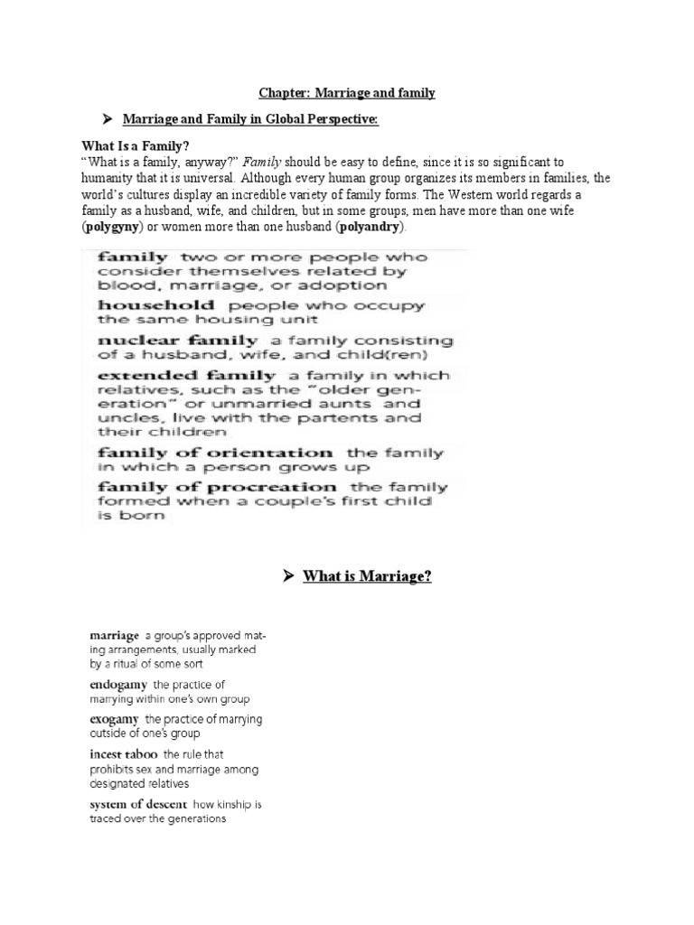 Gender Dynamics in Global Families | PDF | Family | Social Institutions