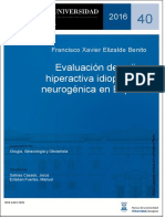 Evaluación de Vejiga Hiperactiva Idiopática y Neurogénica en España