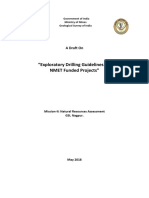 "Exploratory Drilling Guidelines For NMET Funded Projects": A Draft On