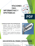 Representación Informativa, Denotativa y Epistémica