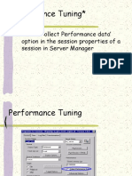 Informatica Performance tuning