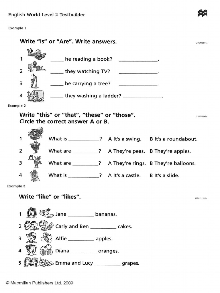 English World 2 Tests With Answers PDF PDF
