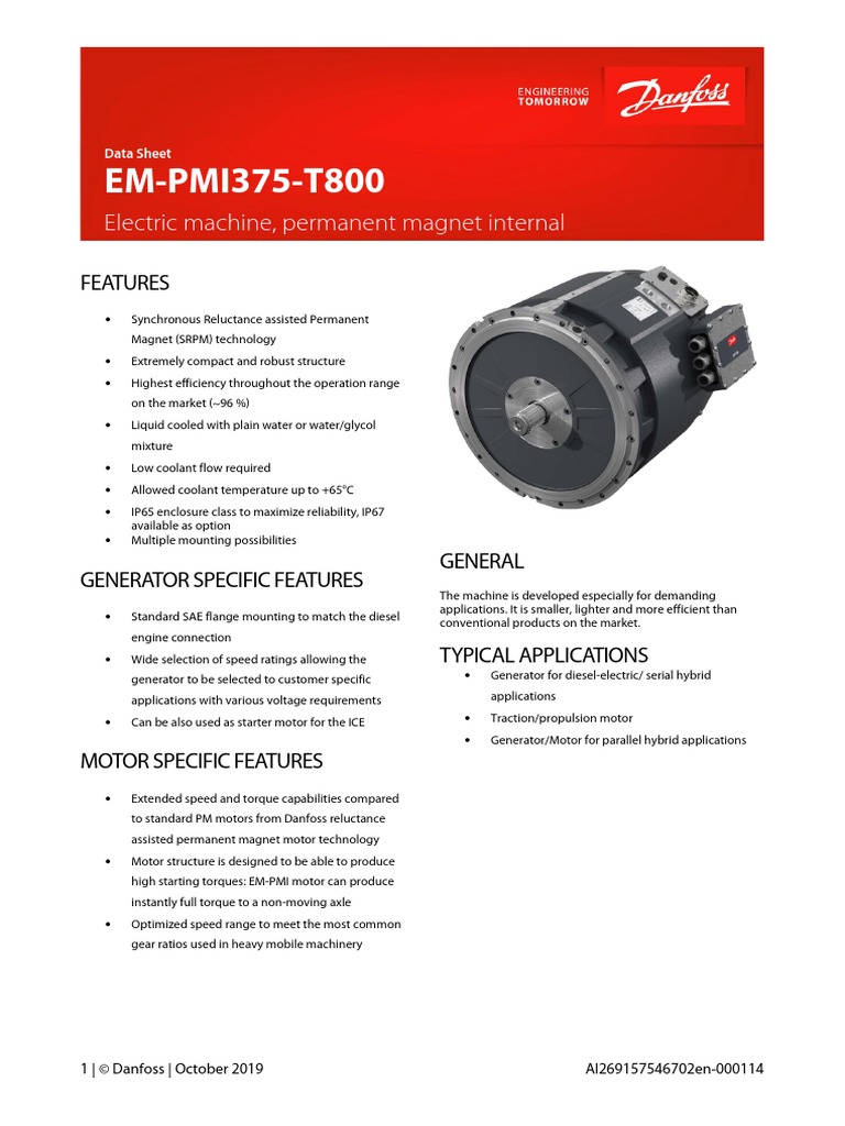 Em Pmi375 T800 PDF PDF Electric Motor Electric Generator