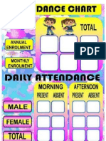 attendance chart