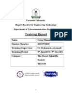 Renewable Energy Training Report