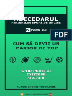 Abecedarul pariurilor sportive online - www.pontul-zilei.com