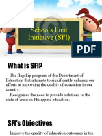 Schools' First Initiative (SFI)