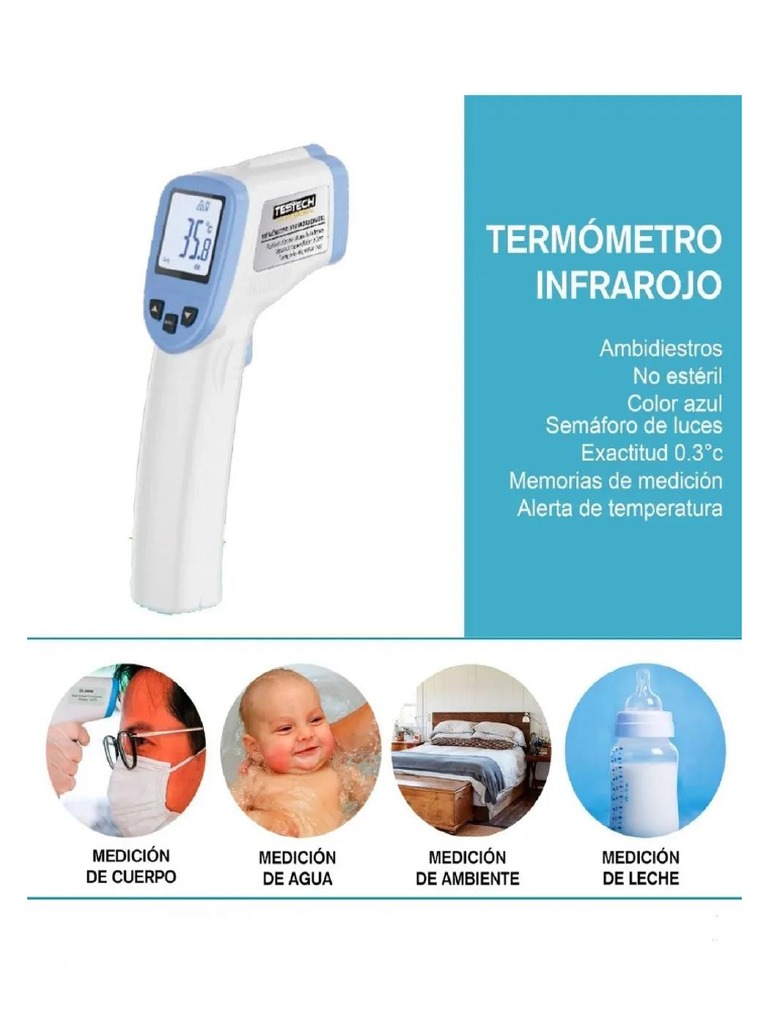 Testech Termómetro Digital MS4004 | PDF