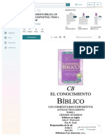 Edoc - Pub - 1 El Conocimiento Biblico Un Comentario Expositivo