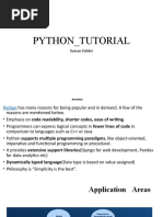 Python - Tutorial: Suman Halder