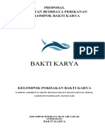 Proposal Pengajuan Budidaya Ikan Lele