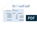 Tax Calculation