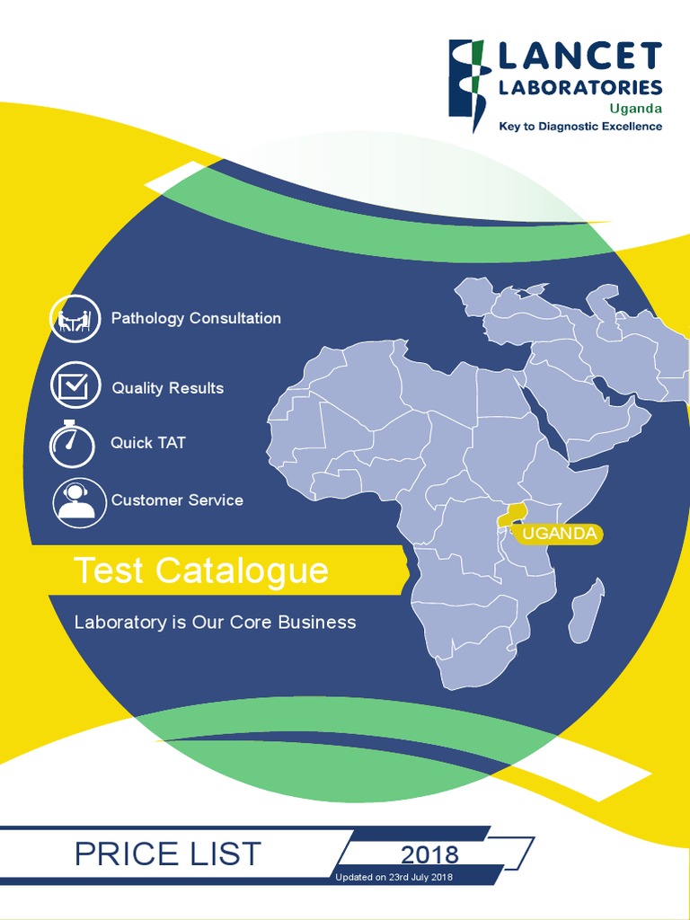 Uganda Pathology Consultation and Laboratory Price List PDF