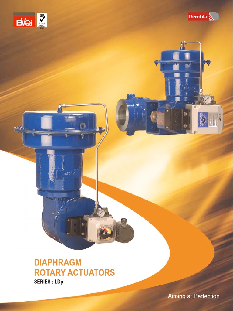 LDP Series Actuator DEMBLA PDF Actuator Valve