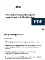 KIX3001 Potential Environmental Aspects, Impacts, and Risk Identification PDF