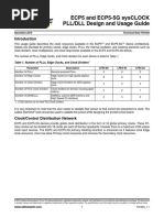 Ecp5 and Ecp5-5G Sysclock PLL/DLL Design and Usage Guide: November 2015 Technical Note Tn1263