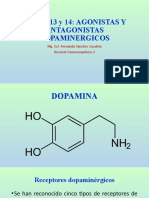 Clase 13 Y 14: Agonistas Y Antagonistas Dopaminergicos: Mg. Q.F. Fernando Sánchez Zavaleta Docente Farmacoquímica 2