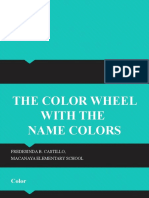 Art - The - Color - Wheel - With - The - Name - Colors