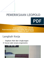 Materi Pemeriksaan Leopold Kelas Kep Alih Jenjang PDF