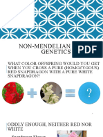 Non-Mendelian Genetics