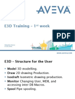 11 E3D Training Slides Week1