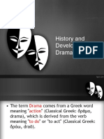 History and Development of Drama