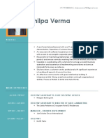 Resume - Shilpa Verma