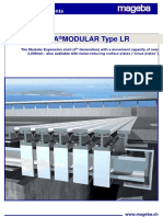 Tensa Modular Type LR: Expansion Joints