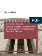 20190523-dcdc Doctrine Uk Defence Stratrategic Communication JDN 2 19 PDF