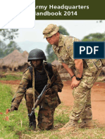 Army HQ Handbook 2014: A Guide to Structures, Processes and Outputs