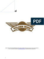 GOLDEN WING SALES MANUAL