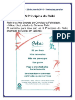 Os 5 Princípios Do Reiki