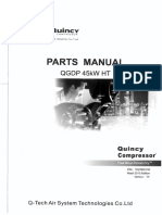 Quincy Compressor QGDP 45KW HT Parts Manual