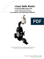 American Safe Room: ASR-100-AV-NBC Safe Cell Installation and Operation Manual