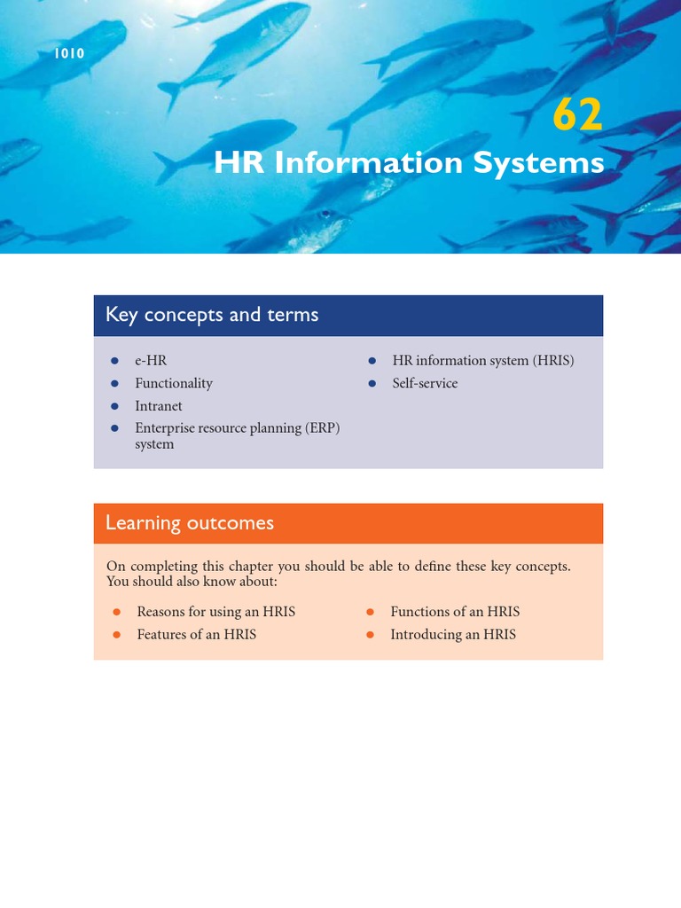 Overview of HR Information Systems | PDF | Enterprise Resource Planning ...