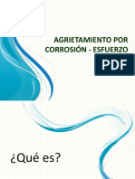 AGRIETAMIENTO POR CORROSIÓN Y ESFUERZOS