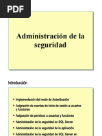 Roles y Permisos en SQL Server | PDF | Servidor SQL de Microsoft ...