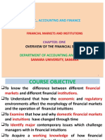 M.SC., Accountng and Finance