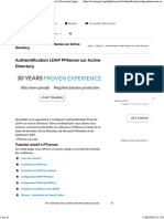 Authentification LDAP PFSense Sur Active Directory