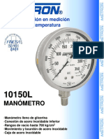 FICHA 10150L Manometro