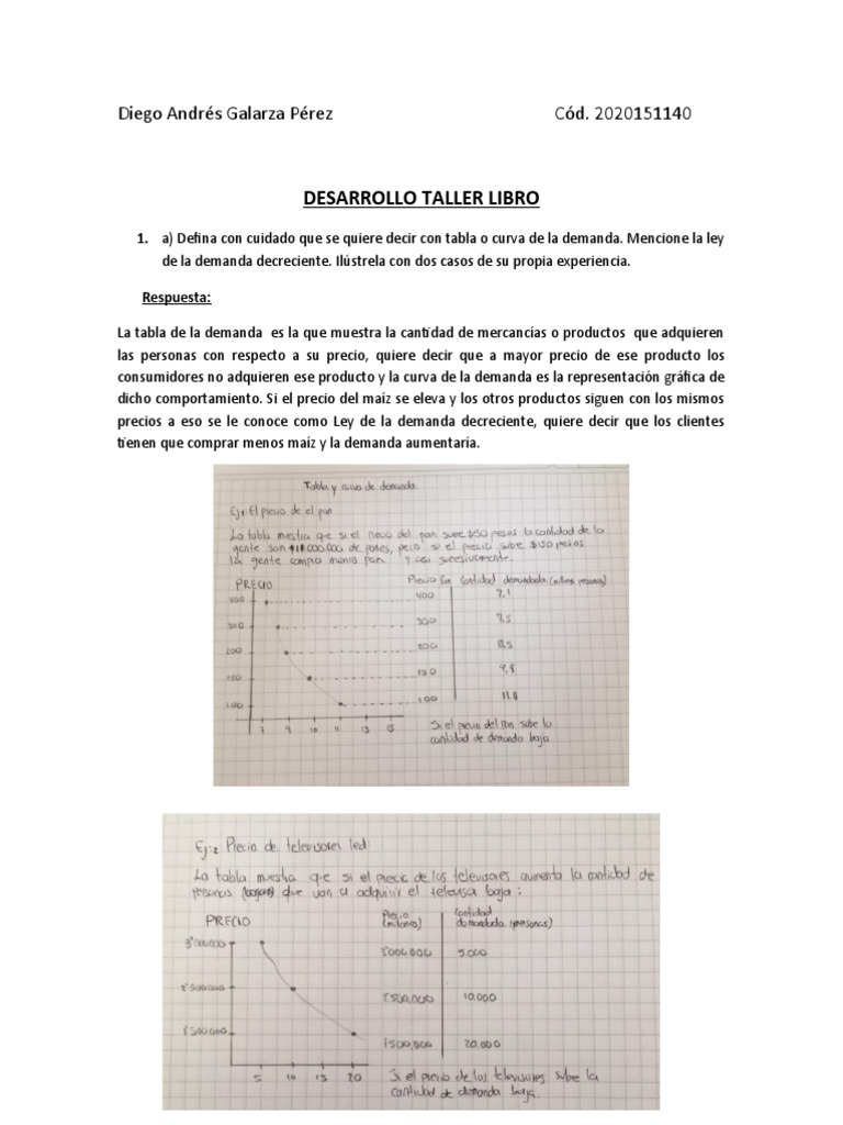 Conceptos Básicos de Oferta y Demanda | PDF | Oferta y demanda | Curva ...