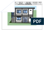 Instructor Seal Reg. No. Project Title Project Owner Sheet Content Sheet # Engr - Joel Dalumpines Two-Storey Residential Building Ma. Jessa I. Corpuz Left Side View