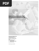 Cisco Systems VoIP - Infrastructure Solution for SIP