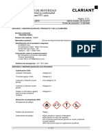 Clariant SDS Dodigen 2808 L Colombia Spanish